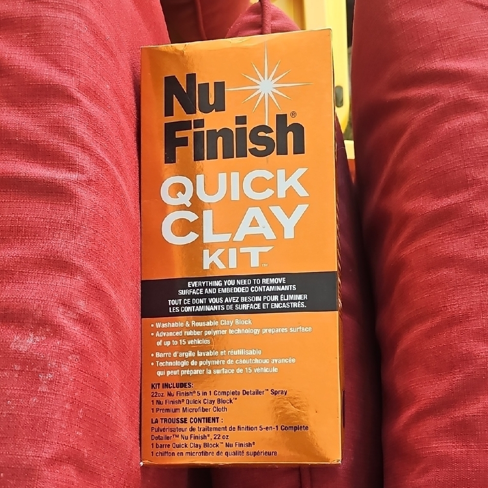 NEW!  Nu Finish Quick Clay Kit - Picture 5 of 5